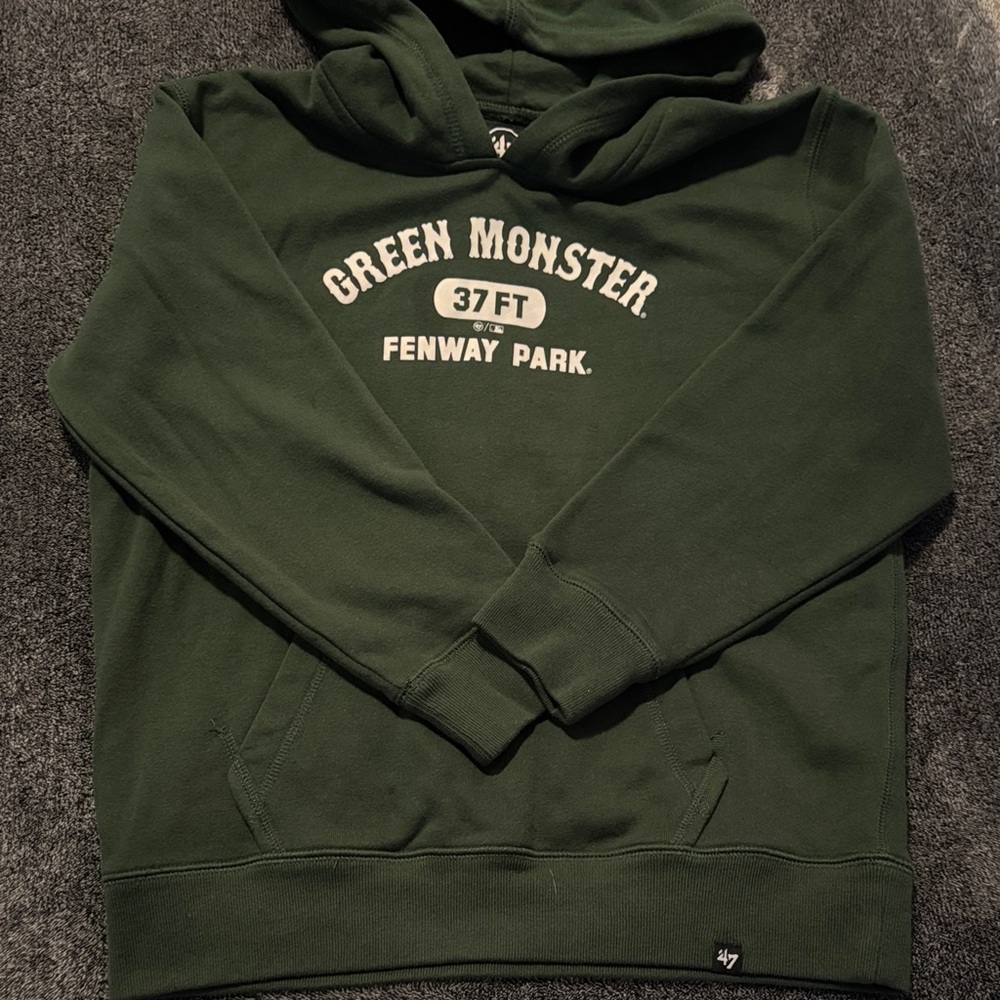 '47 Green Monster Fenway Park Dark Green Hoodie